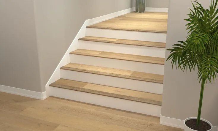 CALI Aqua Tough Premium Laguna Sand 1.57-in T x 2.17-in W x 72.83-in L Vinyl Bullnose, photo 2 of 4
