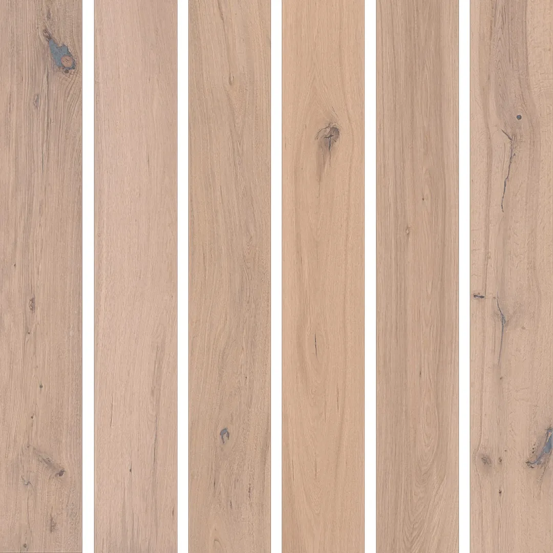 Solidfloor Originals Arctic Oak 5/8-in T x 7-1/2-in W Handscraped Engineered Hardwood Flooring ( 31.074-sq ft / Carton ), photo 7 of 7
