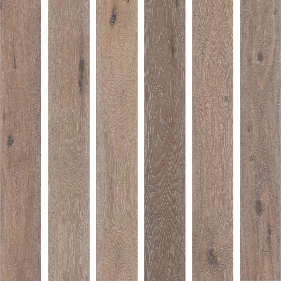 Solidfloor Originals Caucasus Oak 5/8-in T x 8-21/32-in W Handscraped Engineered Hardwood Flooring ( 20.831-sq ft / Carton ), photo 7 of 7