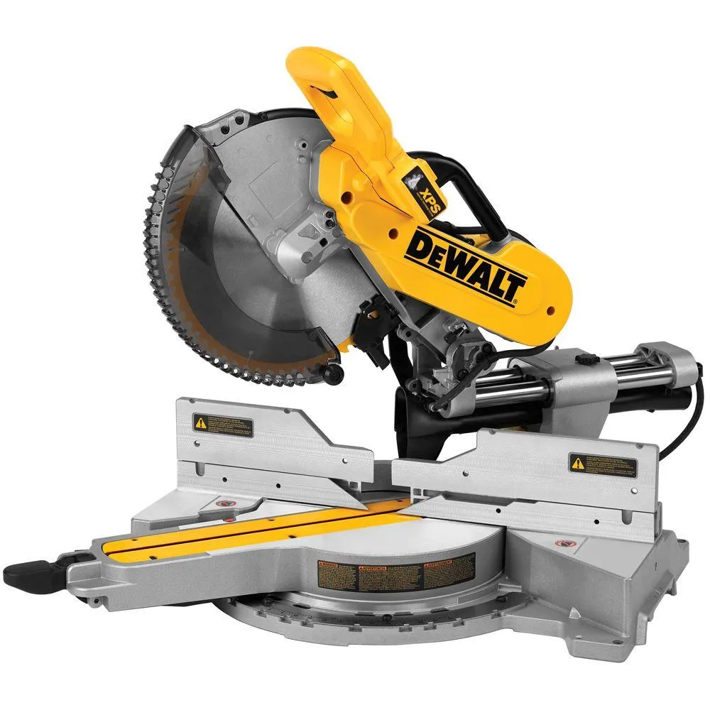 DEWALT 15 Amp Corded 12 in. Sliding Miter Saw with Bonus Heavy-Duty Miter Saw Stand, photo 6 of 14