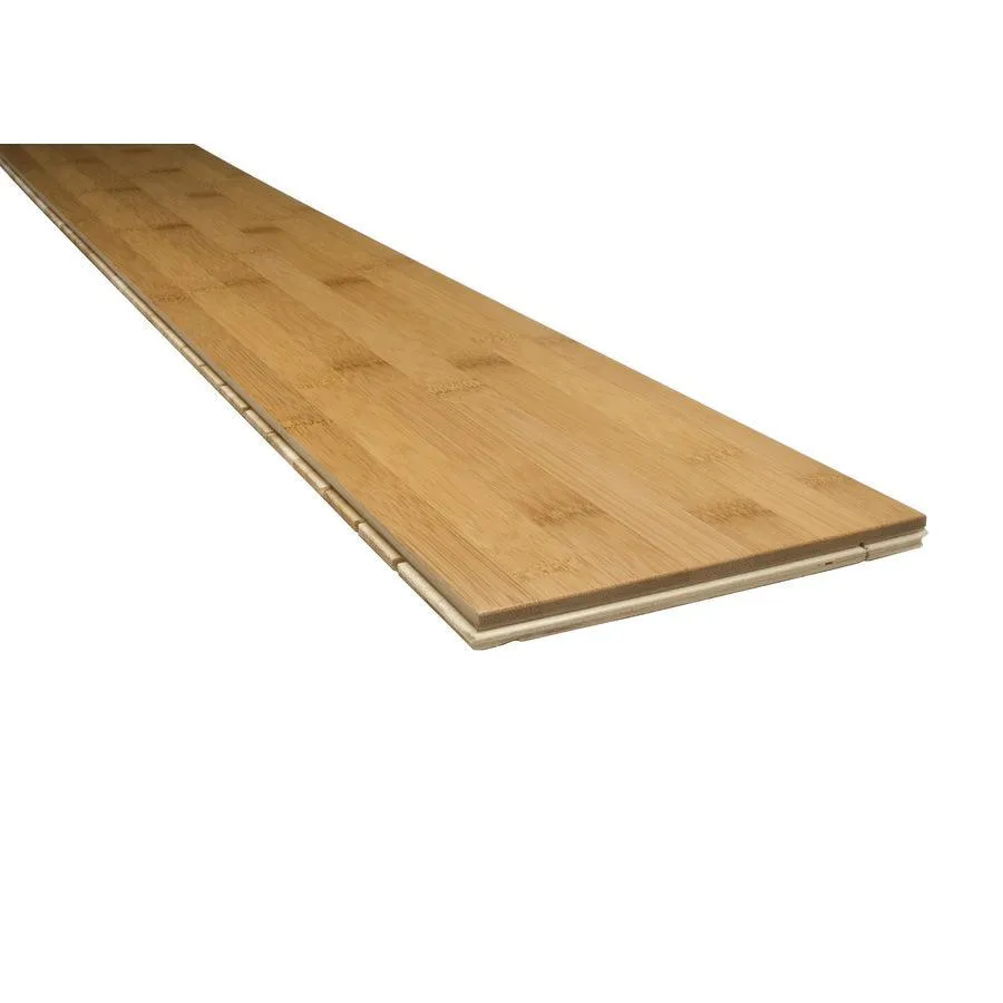 natural floors Exotic 5.35-in Spice Bamboo Smooth/Traditional Engineered Hardwood Flooring (16.9-sq ft), photo 4 of 6