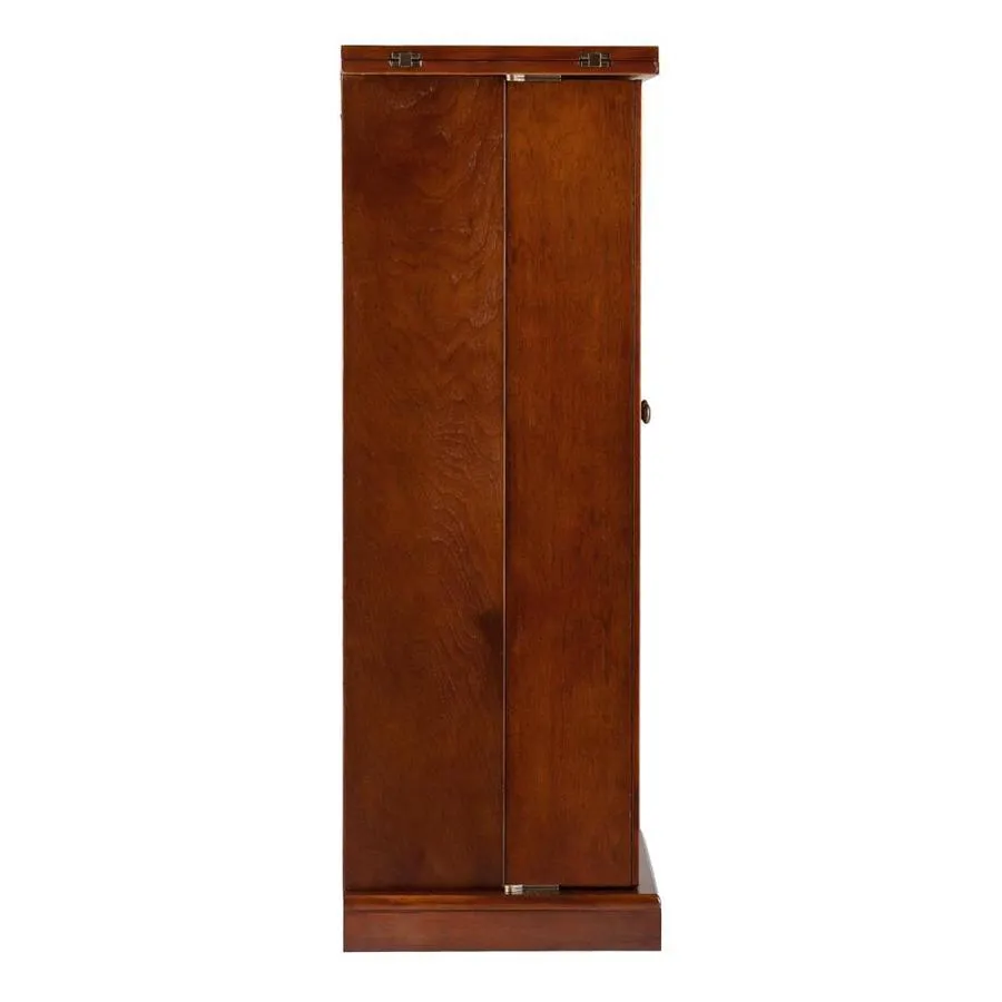 Boston Loft Furnishings Harvey 44-in x 39.25-in Brown Rectangle Cabinet Bar, photo 2 of 8