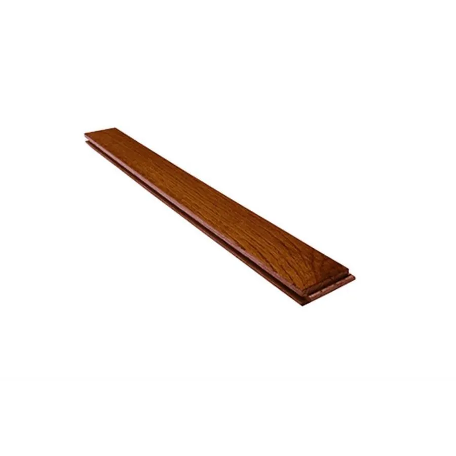 Bruce America's Best Choice Prefinished Gunstock Oak Smooth/Traditional 3/4-in Solid Hardwood Flooring Sample, photo 2 of 3