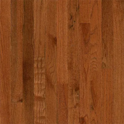 Bruce America's Best Choice Prefinished Gunstock Oak Smooth/Traditional 3/4-in Solid Hardwood Flooring Sample, photo 3 of 3