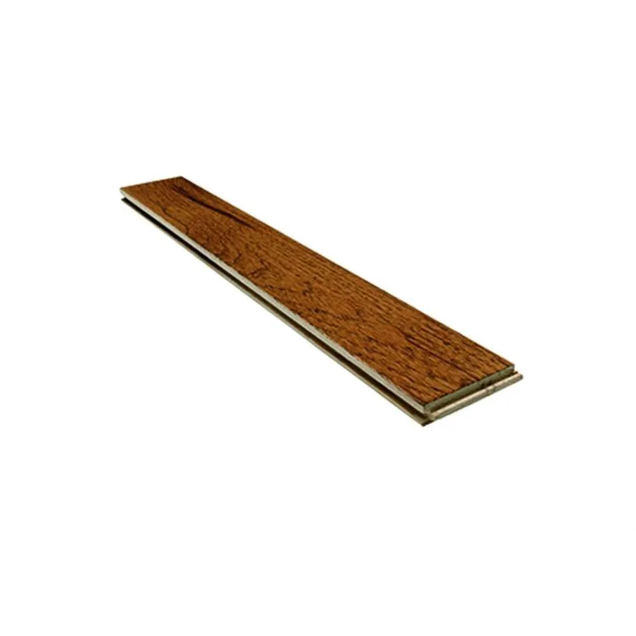 Bruce America’s Best Choice Prefinished Oxford Brown Hickory Smooth/Traditional 3/4-in Solid Hardwood Flooring Sample, photo 2 of 6