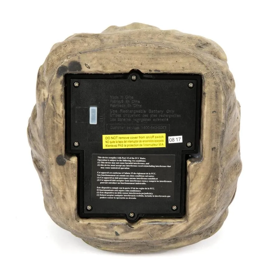 Portfolio 30-Lumen Grey Solar LED Landscape Flood Light, photo 3 of 12