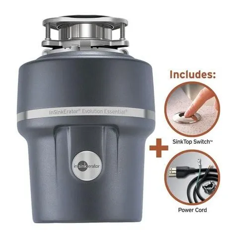 Evolution Essential XTR 3/4-HP Continuous Feed Noise Insulation Garbage Disposal