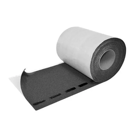 Peel-and-stick roofing starter roll