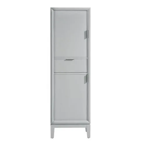 Avanity Emma 20-in W x 65-in H x 15-in D Dove Gray Plywood Freestanding Linen Cabinet, photo 4 of 9