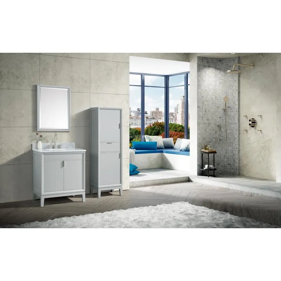 Avanity Emma 30-in Dove Gray Bathroom Vanity Cabinet, photo 4 of 14
