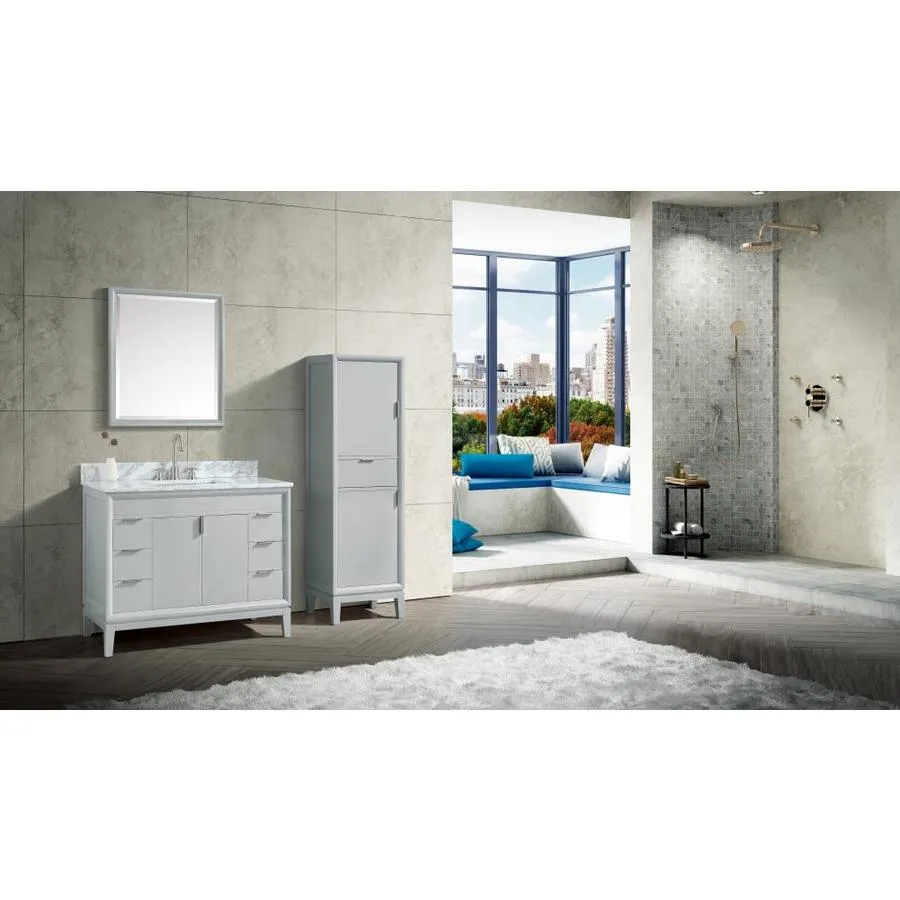 Avanity Emma 42-in Dove Gray Bathroom Vanity Cabinet, photo 4 of 14