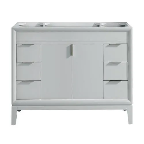 Avanity Emma 42-in Dove Gray Bathroom Vanity Cabinet, photo 5 of 14