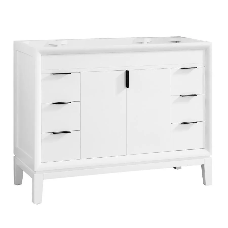 Avanity Emma 42-in Dove Gray Bathroom Vanity Cabinet, photo 6 of 14