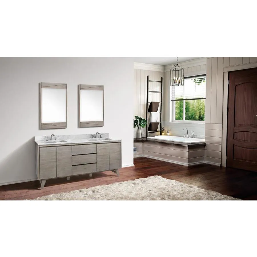 Avanity Coventry 72-in Gray Teak Bathroom Vanity Cabinet, photo 3 of 13