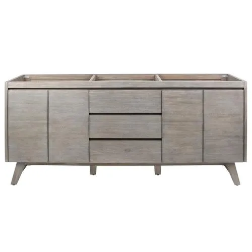 Avanity Coventry 72-in Gray Teak Bathroom Vanity Cabinet, photo 4 of 13
