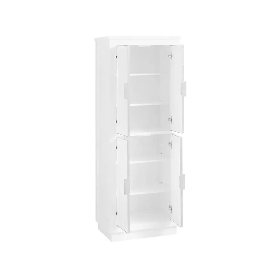 Avanity Allie/Austen 24-in W x 65-in H x 16-in D White Birch Freestanding Corner Linen Cabinet, photo 2 of 12