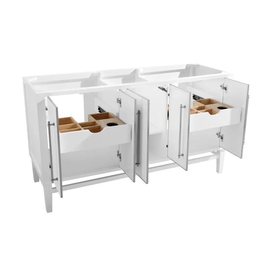 Avanity Mason 60-in White Bathroom Vanity Cabinet, photo 2 of 14