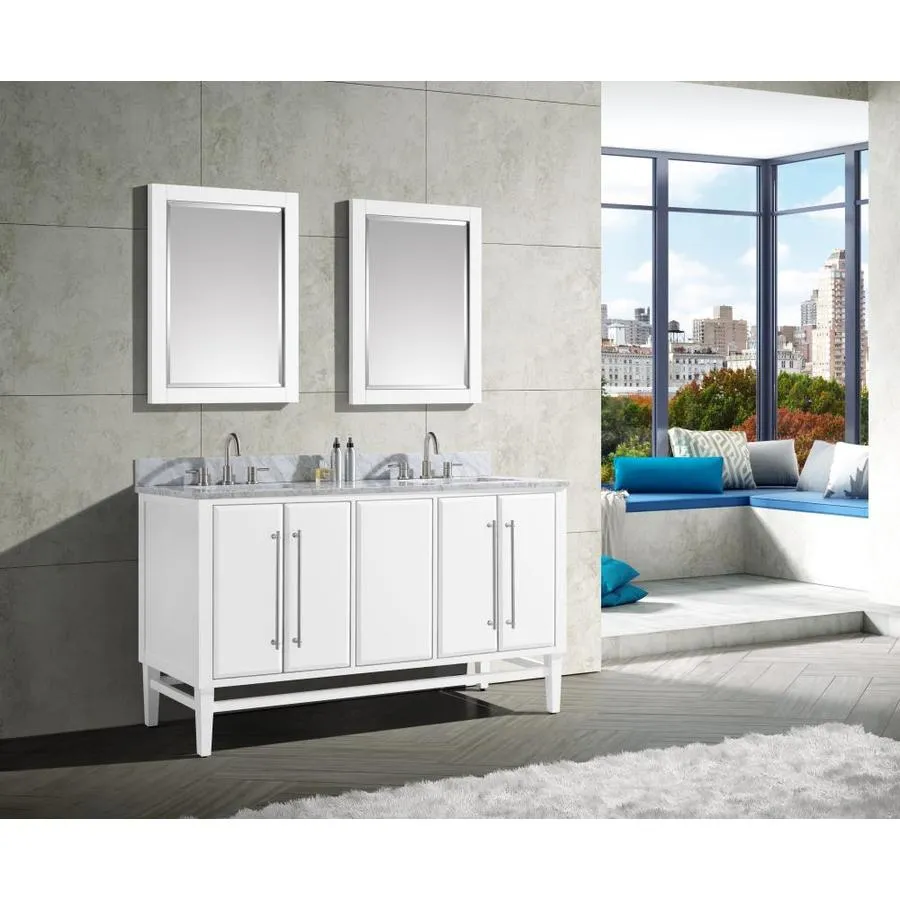 Avanity Mason 60-in White Bathroom Vanity Cabinet, photo 3 of 14
