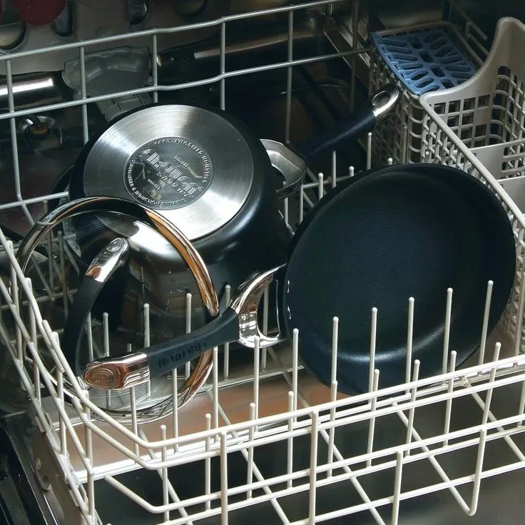 Symmetry 9-Piece Hard-Anodized Aluminum Nonstick Cookware Set in Black, photo 2 of 8