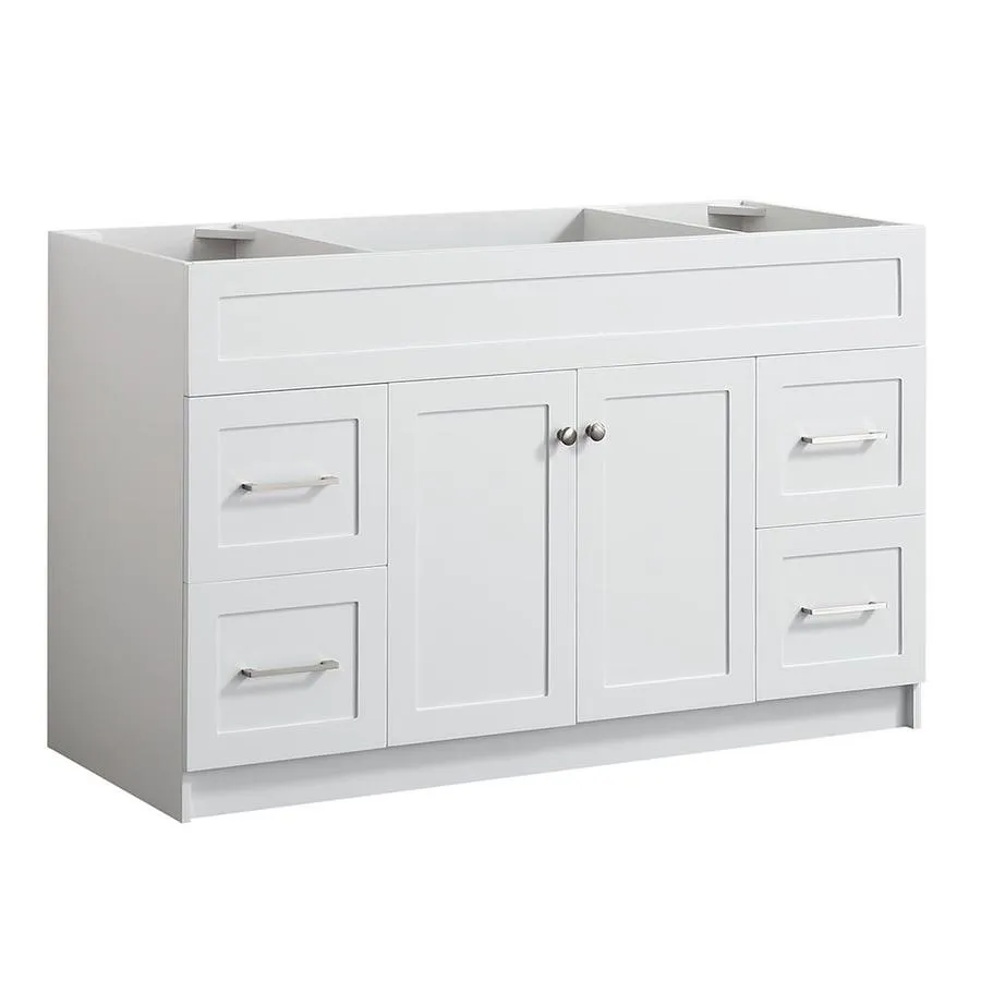 ARIEL Hamlet 54-in Black Bathroom Vanity Cabinet, photo 7 of 9