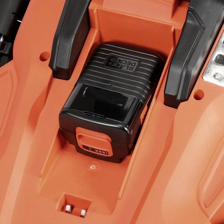 BLACK+DECKER 20 in. 40V MAX Lithium-Ion Cordless Walk Behind Push Lawn Mower with (2) 2.5Ah Batteries and Charger Included, photo 6 of 13