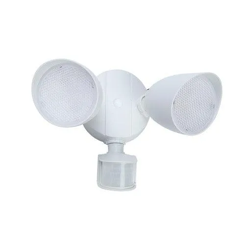 Utilitech 110-Degree 1500-Lumen White Hardwired Integrated LED Motion-Activated Flood Light with Timer, photo 4 of 4