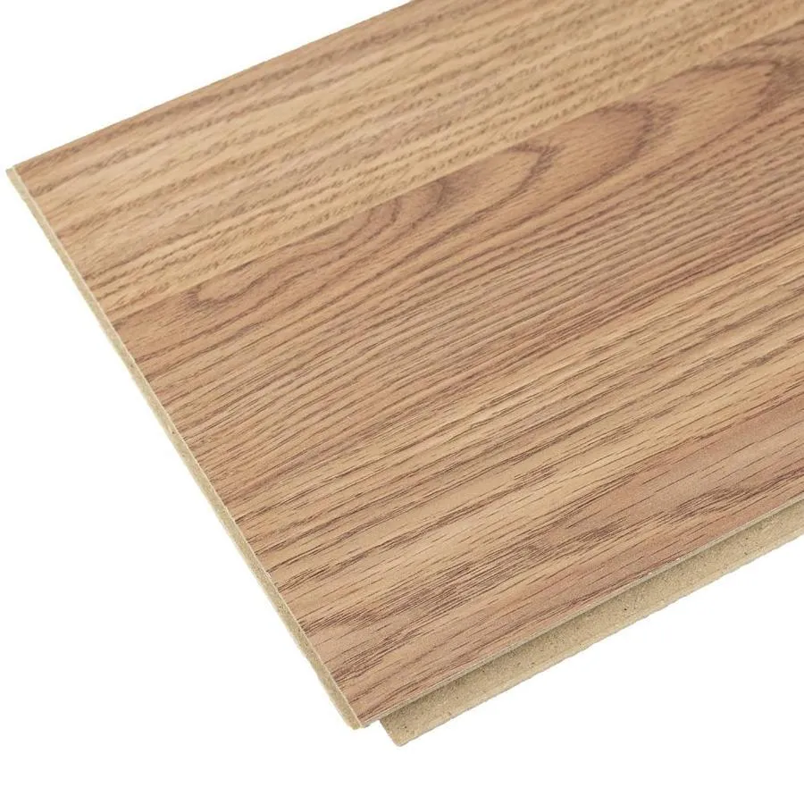 Style Selections Natural Oak 8.05-in W x 47.63-in L Smooth Wood Plank Laminate Flooring, photo 6 of 9