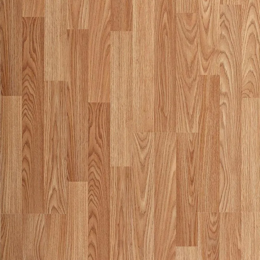 Style Selections Natural Oak 8.05-in W x 47.63-in L Smooth Wood Plank Laminate Flooring, photo 7 of 9