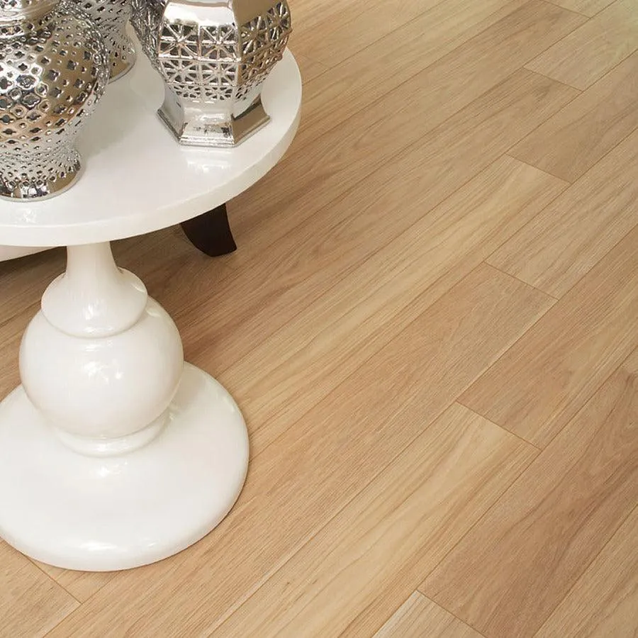 allen + roth Golden Butterscotch 5.98-in W Embossed Wood Plank Laminate Flooring, photo 2 of 9