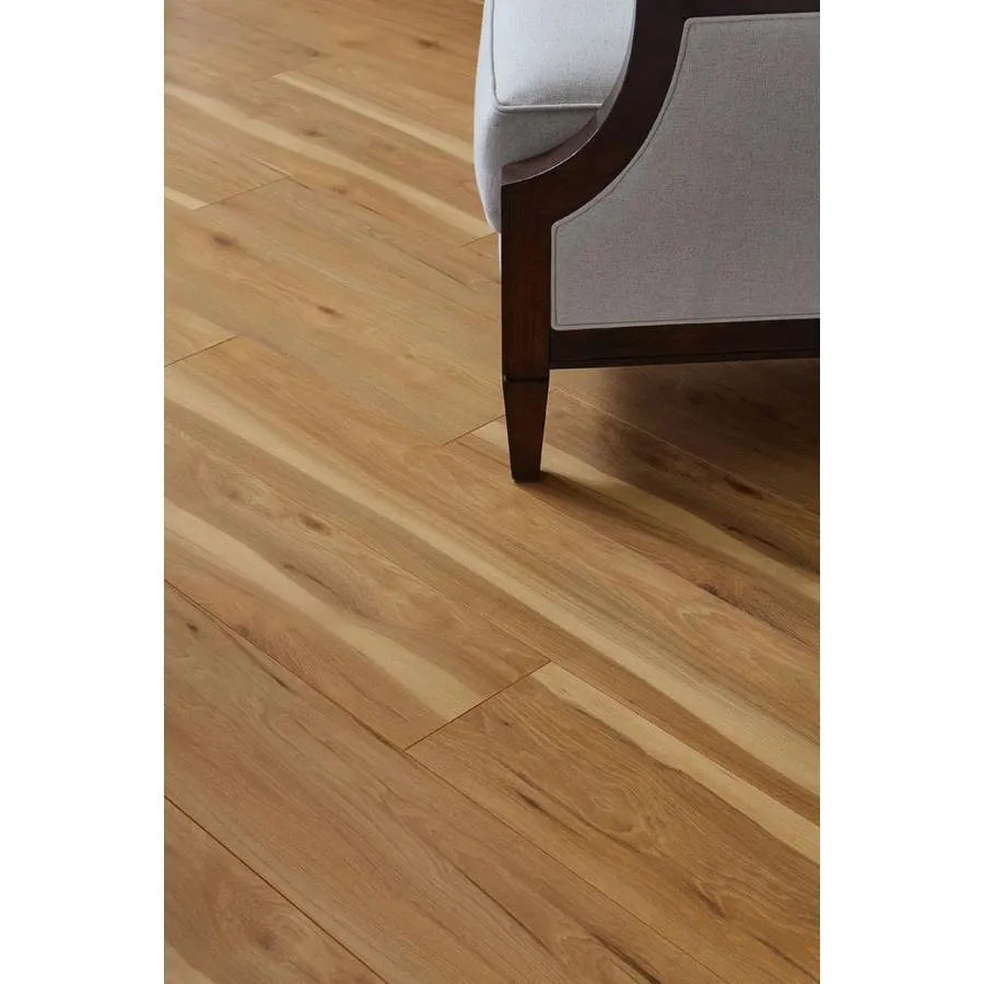 Style Selections Lawrenceville Hickory 8.03-in W x 47.63-in L Smooth Wood Plank Laminate Flooring, photo 2 of 6