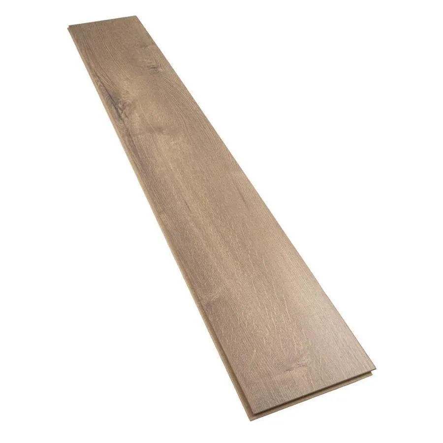 allen + roth Valencia Oak 8.03-in W x 47.63-in L Smooth Wood Plank Laminate Flooring, photo 3 of 7
