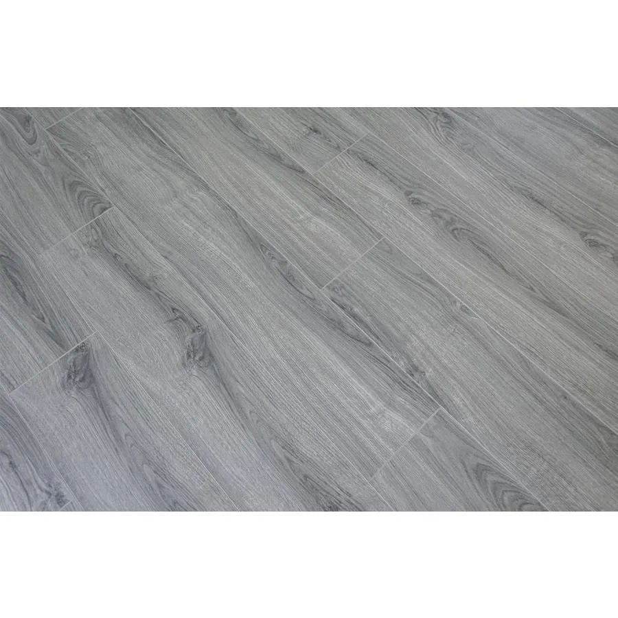 allen + roth Trafford Oak 8.03-in W x 47.63-in L Smooth Wood Plank Laminate Flooring, photo 2 of 7