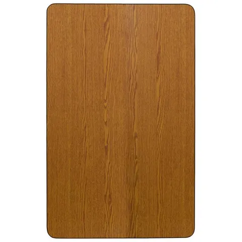 Oak Rectangular Kid's Play Table