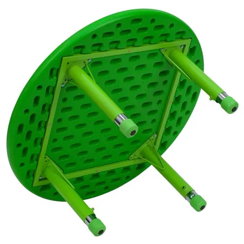 Green Round Kid's Play Table