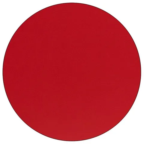 Red Round Kid's Play Table