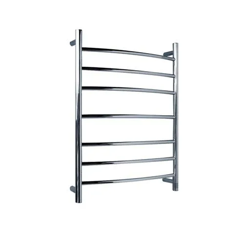 ANZZI Brushed Nickel Plug-In Wall-Mount Towel Warmer, 31.5 x 23.6 in, 7-Bar, photo 2 of 10