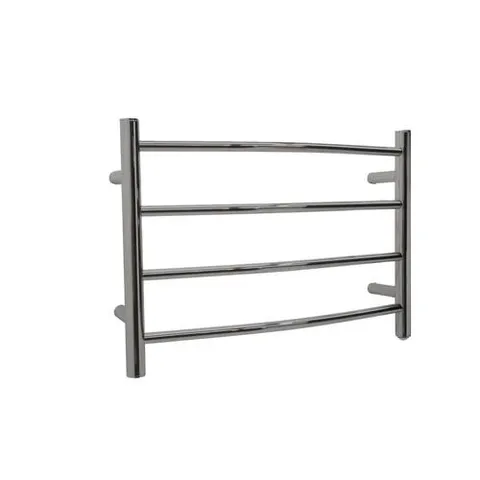 Brushed Nickel Plug-In Wall-Mount Towel Warmer