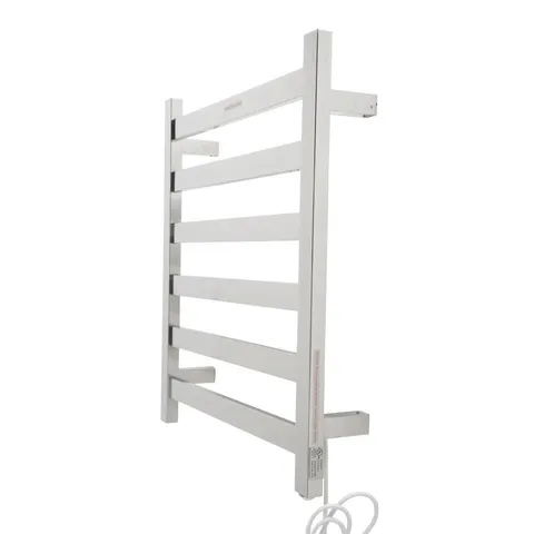 Polished Chrome Plug-In Wall Mount Towel Warmer