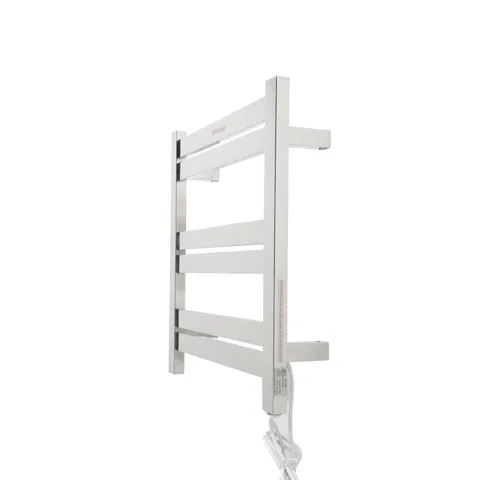 Polished Chrome Plug-In Wall Mount Towel Warmer
