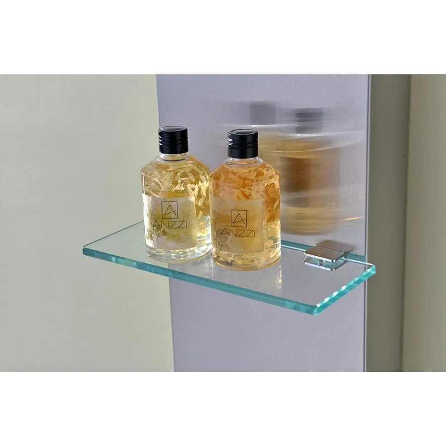 ANZZI Niagara Brushed Stainless Steel 2-Jet Full Body Shower Panel System, 64 in. (Valve Included), photo 2 of 13