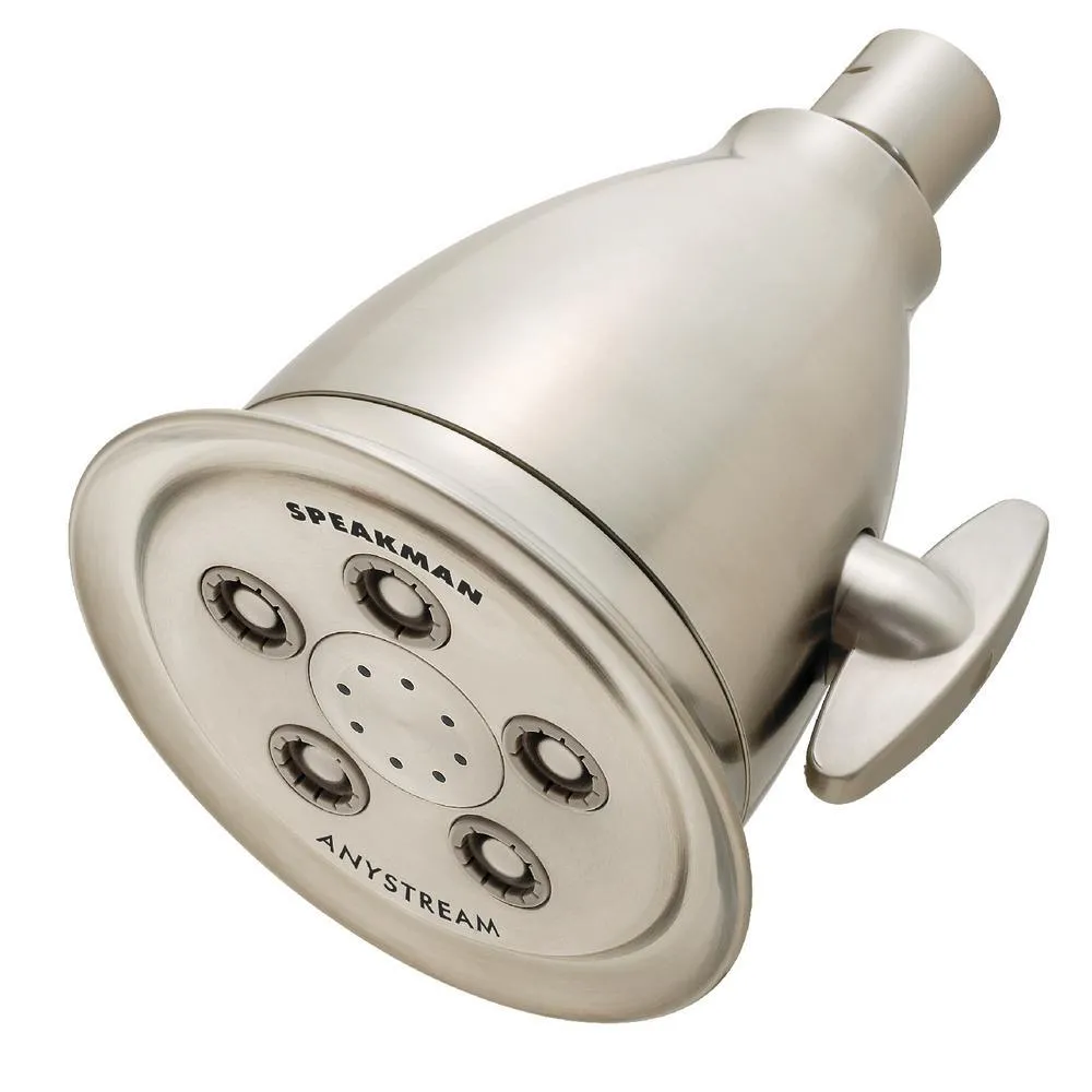 3-Spray 4.1 in. Single Wall MountHigh Pressure Fixed Adjustable Shower Head in Polished Chrome, photo 11 of 14