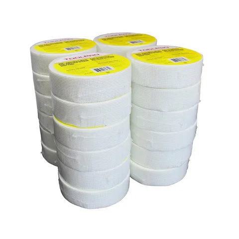 1-7/8 in × 300 ft White Fiberglass Self-Adhesive Mesh Tape TP03075