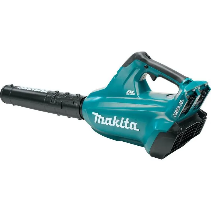 Makita 18-Volt X2 (36V) LXT 473 CFM 120 MPH Brushless Cordless Blower Kit with 4 Batteries (5.0Ah) with Flat End Nozzle, XBU02Z, photo 3 of 11