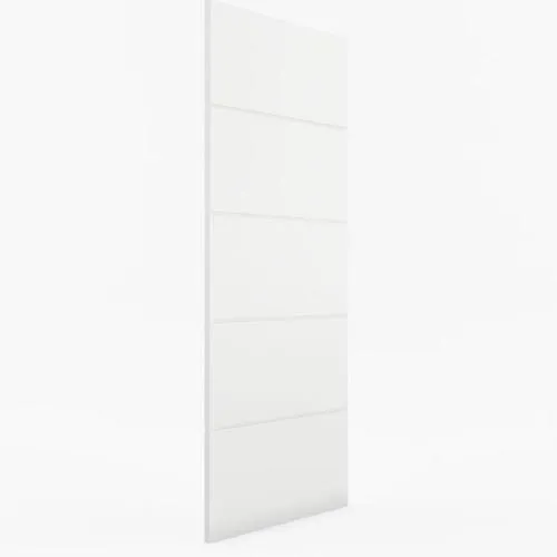 EightDoors Atlanta 30-in x 80-in Primed White Flush Primed Pine MDF Slab Door, photo 9 of 9