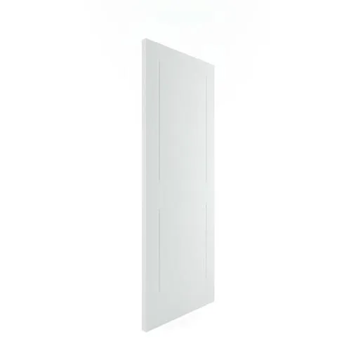 EightDoors 2P Retro 36-in x 80-in White Flush Primed Pine Wood Slab Door, photo 8 of 8