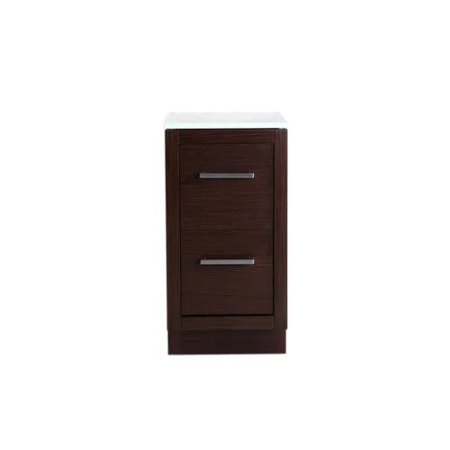 Bellaterra Home 15.75-in W x 31-in H x 18.3-in D Wenge Birch Frees, photo 2 of 2