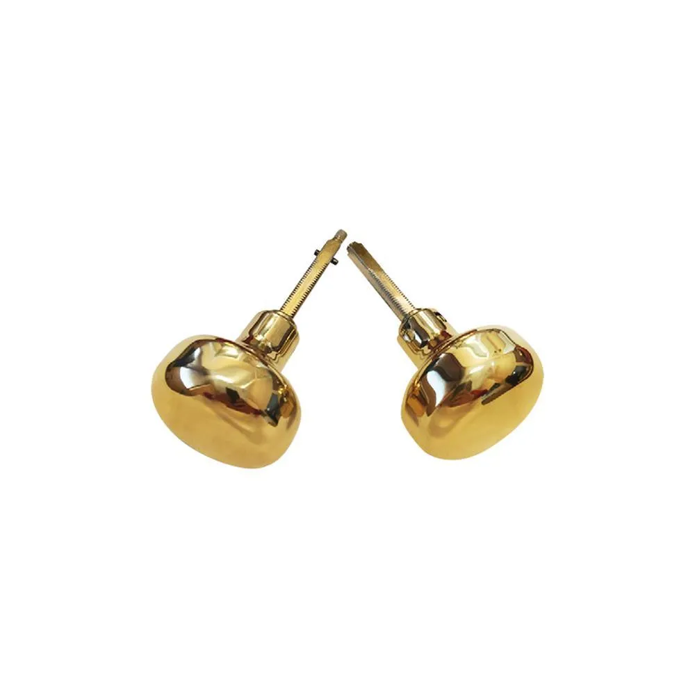 Brass Mortise Entry Right Hand Door Lock Set with 2-1/2 in. Backset, 2 SC1 Keys and Swivel Spindle, photo 6 of 6