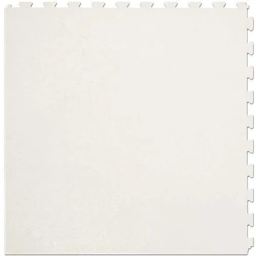 Perfection Floor Tile LeatherLook Interlocking Floor Tiles, 6-Pack, 20-in x 20-in x 0.25-in, Ostrich/Satin, Vinyl/Plastic, photo 4 of 8