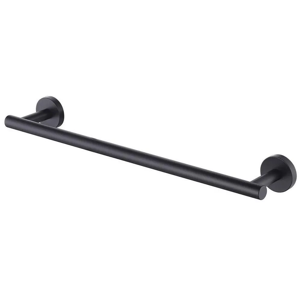ruiling 24 in. Wall mount Towel Bar in Stainless Steel Brushed Silver, photo 10 of 11