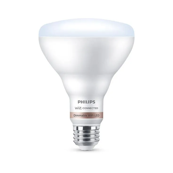 Philips Tunable White BR30 LED 65-Watt Equivalent Dimmable Smart Wi-Fi Wiz Connected Wireless Light Bulb, photo 3 of 8